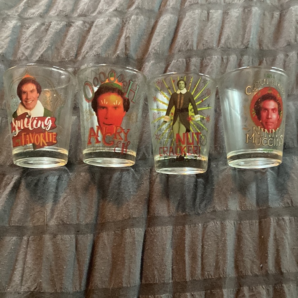 Elf, Glass Ware set, Shot glasses 1.5oz each, - Picture 4 of 8